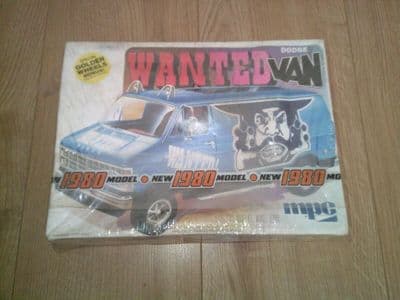 W270 MPC Model Kit 1-0431 - Dodge Wanted Van - 1/25 - Sealed