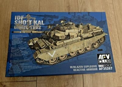 W288 AFV Club Model Kit 35267 - IDF Sho't Kal Gimel 1982 - 1/35 - Pts Sealed
