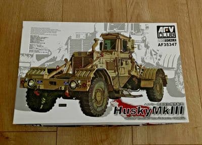 W288 AFV Club Model Kit 35347 - Husky MKIII Vehicle Mounted Mine Detector(VMMD)