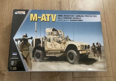 W288 Kinetic Model Kit 61007 - M-ATV Mind Resistant Ambush Protected All Terrain