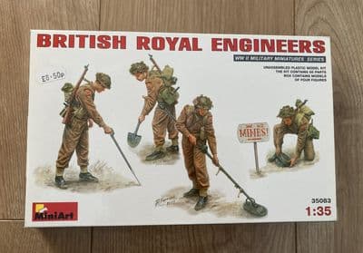 W288 MiniArt Model Kit 35083 - British Royal Engineers - 1/35 - Pts Sealed