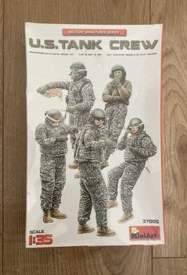W288 Miniart Model Kit 37005 - U.S. Tank Crew - 1/35 - Sealed