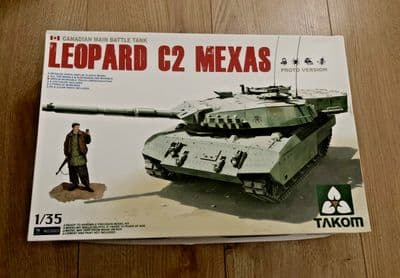 W288 Takom Model Kit 2003 - Canadian Main Battle Tank Leopard C2 MEXAS - 1/35