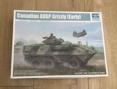 W288 Trumpeter Model Kit 01502 - Canadian AVGP Grizzly (Early) - 1/35  Pts Seale
