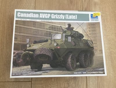 W288 Trumpeter Model Kit 01505 - Canadian AVGP Grizzly (Late) - 1/35  Pts Sealed