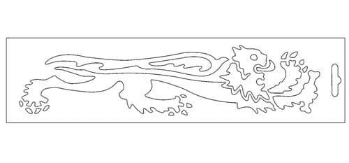 Adhesivo León Malossi Blanco Derecho 24 Cmm