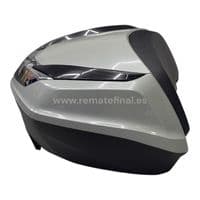 Baúl Gris Falcon Brillante Maleta Honda SH 125-150 K0R y SH 350 K1W 2021 a 2025