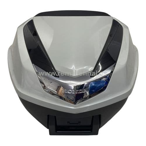 Baúl Gris Falcon Brillante Maleta Honda SH 125-150 K0R y SH 350 K1W 2021 a 2025