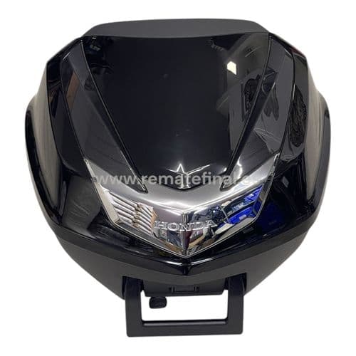 Baúl Negro Brillante Maleta Honda SH 125-150 K0R y SH 350 K1W 2021 a 2025.