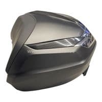 Baúl Negro Mate Maleta Honda SH 125-150 K0R y SH 350 K1W 2021 a 2025