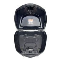 Baúl Negro Mate Maleta Honda SH 125-150 K0R y SH 350 K1W 2021 a 2025