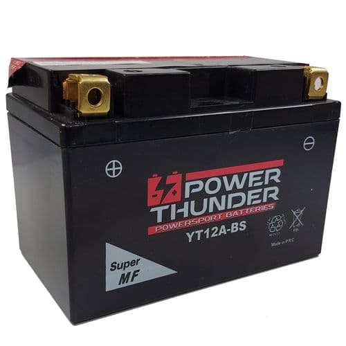 Batería Power Thunder Yt12A-Bs