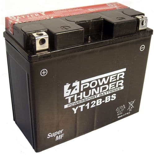 Batería Power Thunder Yt12B-Bs