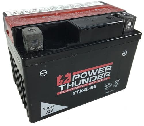 Batería Power Thunder Ytx4L-Bs