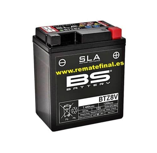 Batería Ytz8V Sellada Sin Mantenimiento