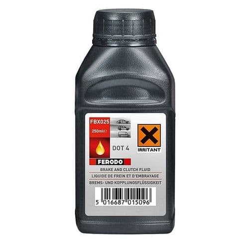Bote 250ml líquido de frenos DOT4