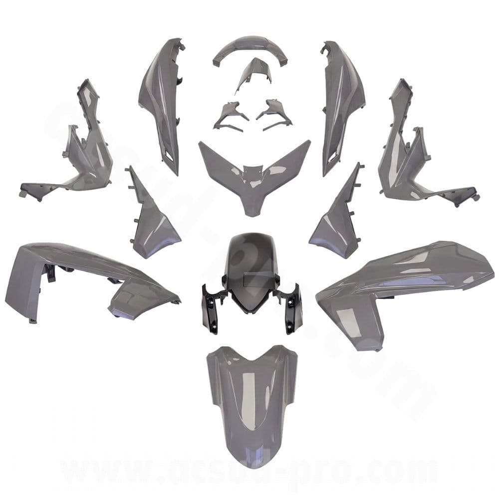 Carenados Kit de tapas Honda Forza 125 y 350 2023 - 2025 Gris Nardo