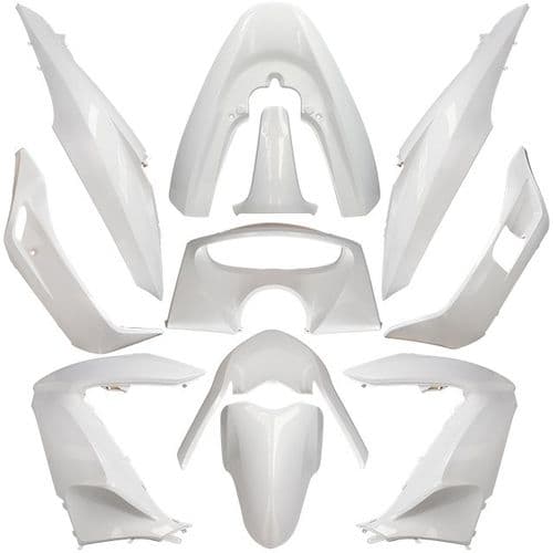 Carenados Kit de Tapas Honda Honda PCX 125 KWN 2009-2013 11 piezas blanco