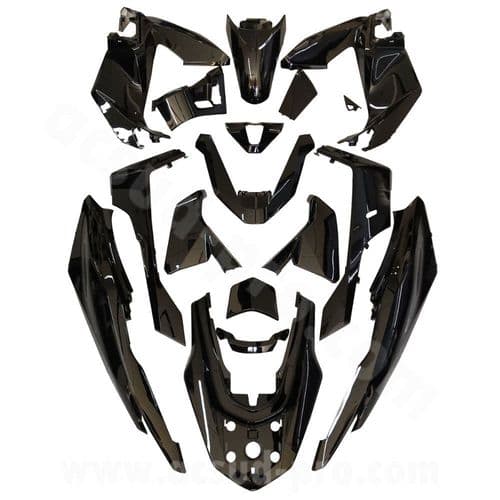 Carenados Kit de Tapas Honda PCX 125 K97 2018 a 2020 Negro Nightstar Perlado