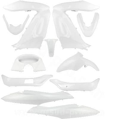 Carenados Kit de tapas Honda PCX 125 KWN 2009 a 2013 Blanco