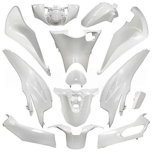 Carenados Kit De Tapas Honda Sh 125-150 K0R 2021 A 2025 Blanco