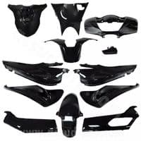 Carenados Kit de Tapas Honda SH 125 y 150 K0R 2021 a 2025 Negro