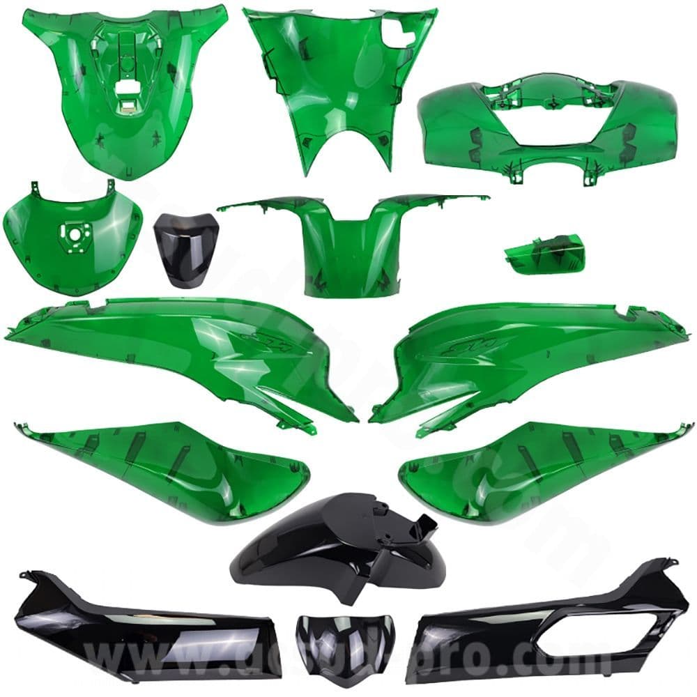 Carenados Kit de tapas Honda SH 125 y 150 K0R 2021 a 2025 Verde Vetro