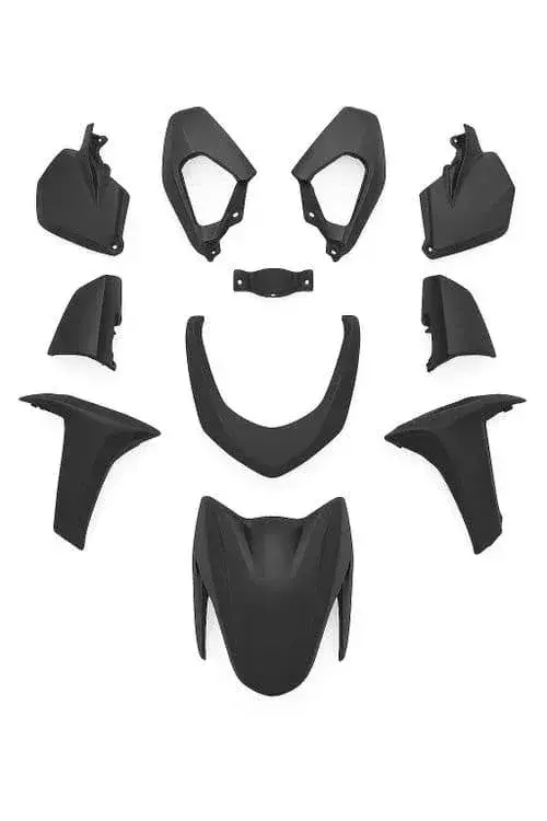 Carenados Kit de Tapas Yamaha Nmax 125 2015 a 2020 Gris Mate Metalizado