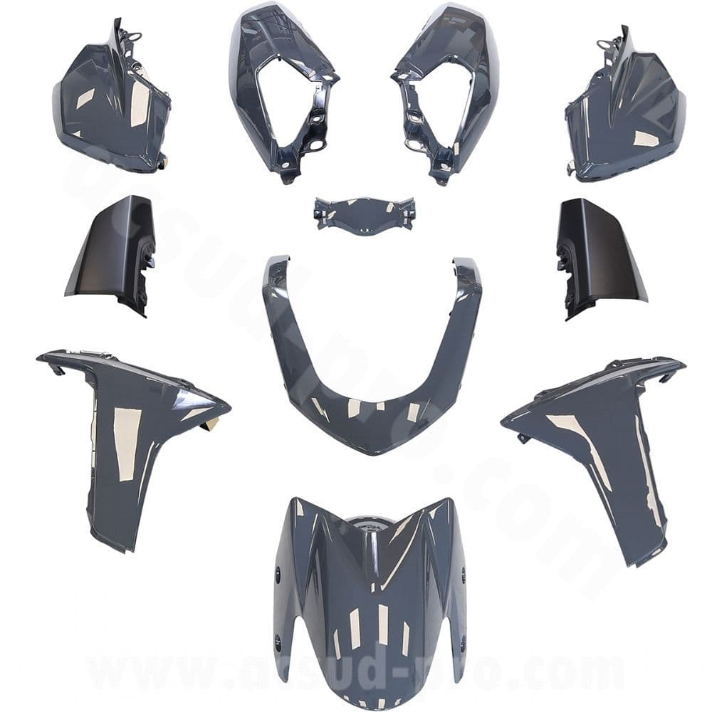 Carenados Kit de Tapas Yamaha Nmax 125 2015 a 2020 Gris Nardo