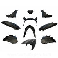 Carenados Kit de Tapas Yamaha Nmax 125 2021 a 2024 Negro Mate
