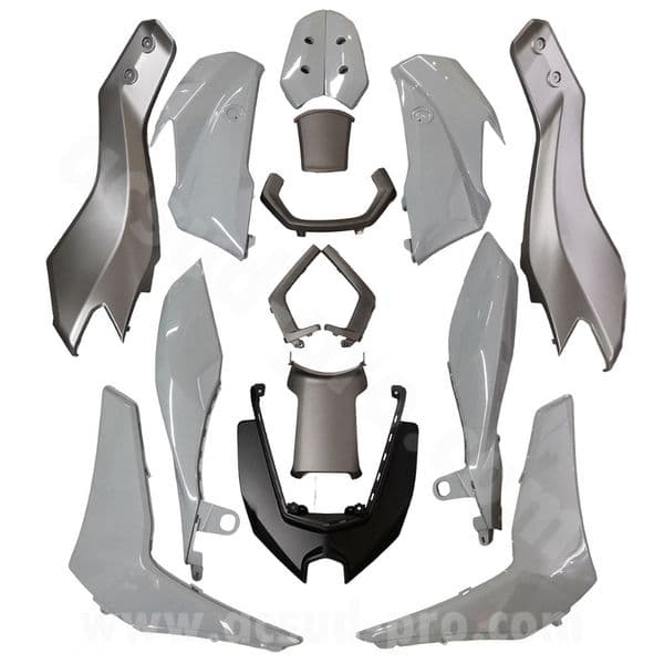 Carenados Kit de Tapas Yamaha Nmax 125 2025 - 2026 Gris Nardo