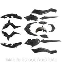 Carenados Kit de Tapas Yamaha Xmax 125 y 300 BL1 y B74 2018 a 2022 Negro Brillo