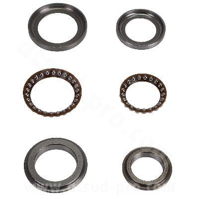 Cazoletas rodamientos tija horquilla dirección Honda SH 125-150 K0R 2021 a 2025