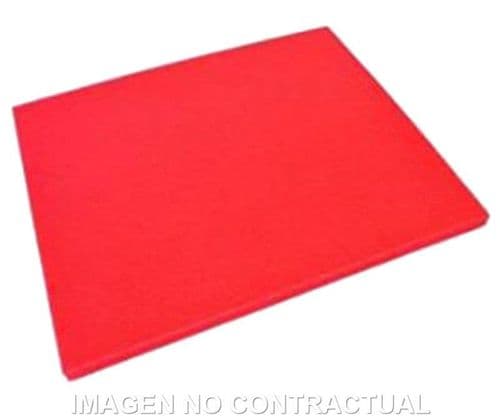 Espuma filtrante Universal recortable Roja 280x330x10