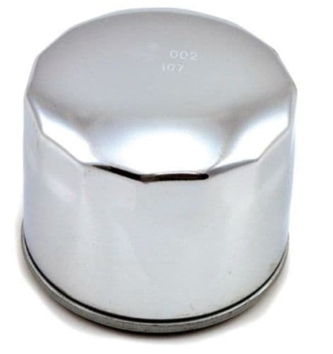Filtro de aceite Harley Davidson (cromado)