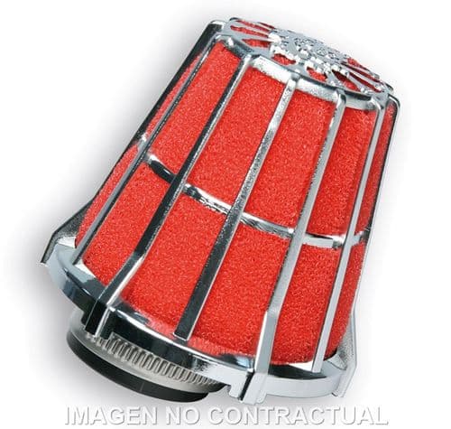 Filtro de aire C/Caja Cromada Carburador PHBL Jog