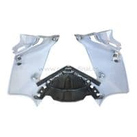 Frontal blanco Kawasaki Ninja SL 250.