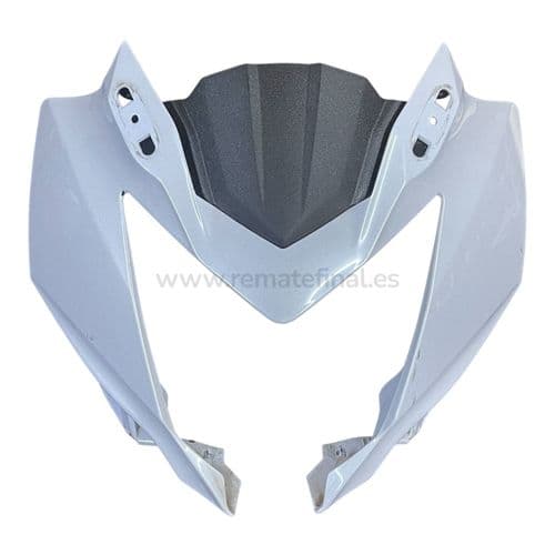 Frontal blanco Kawasaki Ninja SL 250.