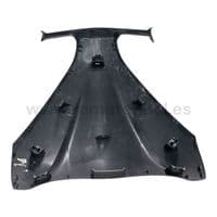 Frontal Delantero central Negro Mate Honda Vision 110 K44 2016-2020.