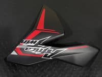 Frontal Derecho Negro Mate Honda Africa Twin 1100 Mks 2020 y 2021