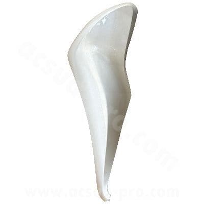 Frontal izquierdo blanco Honda SH 125-150 K0R 2021 a 2025