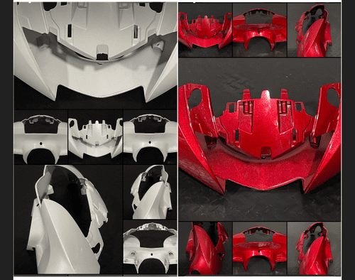 Frontal Manillar Honda Sh 125 K77 2016 a 2020. Disponible En Varios Colores