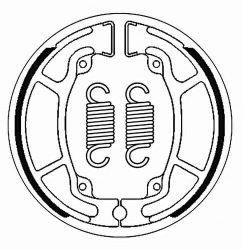 Mordaza de freno trasera Honda SH, Dylan, PS, NES, PCX, Vision, Lead.