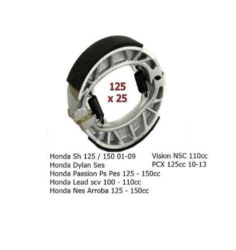 Mordazas de freno Trasero Honda SH PS Dylan Nes @ Pcx 125-150 y Vision 110 Lead 100