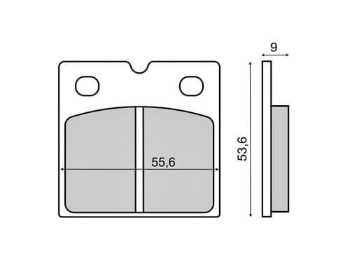 Pastillas de freno Bmw R 65 650cc delanteras