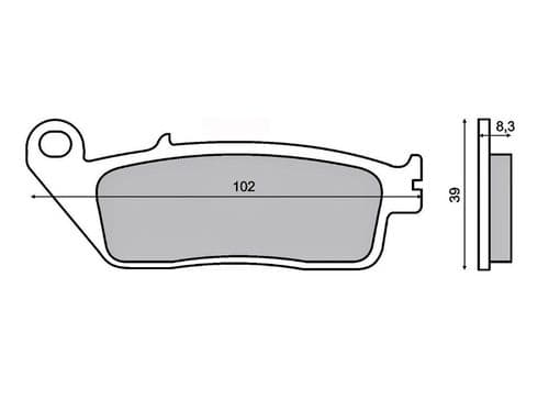 Pastillas De Freno Delanteras Honda Sh 300