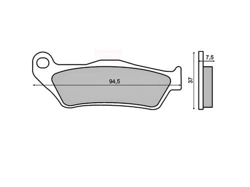 Pastillas Freno delantero Ducati Gilera Husaberg Husqvarna KTM Suzuki Yamaha