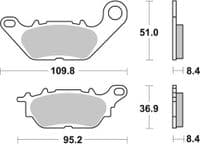 Pastillas Freno Trasero Yamaha Nmax 125 / 150