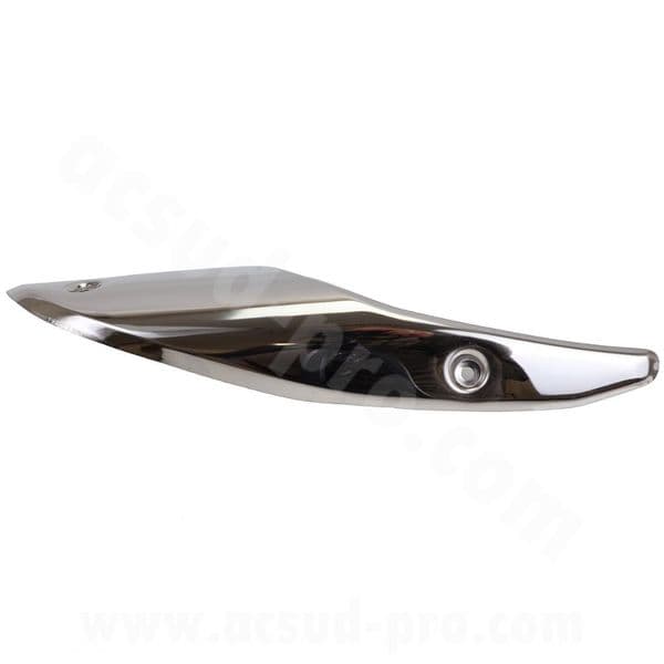 Protector embellecedor cromado Tubo Escape Silencioso Honda SH 125-150 K0R 2021 a 2025. Nuevo
