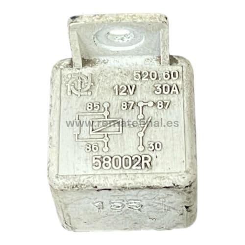 RELÉ 12V-30A Piaggio Beverly FLy Hexagon Liberty Skipper Typhoon X8 X9 125-150-200-250.